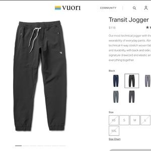 Men’s Vuori Transit Jogger